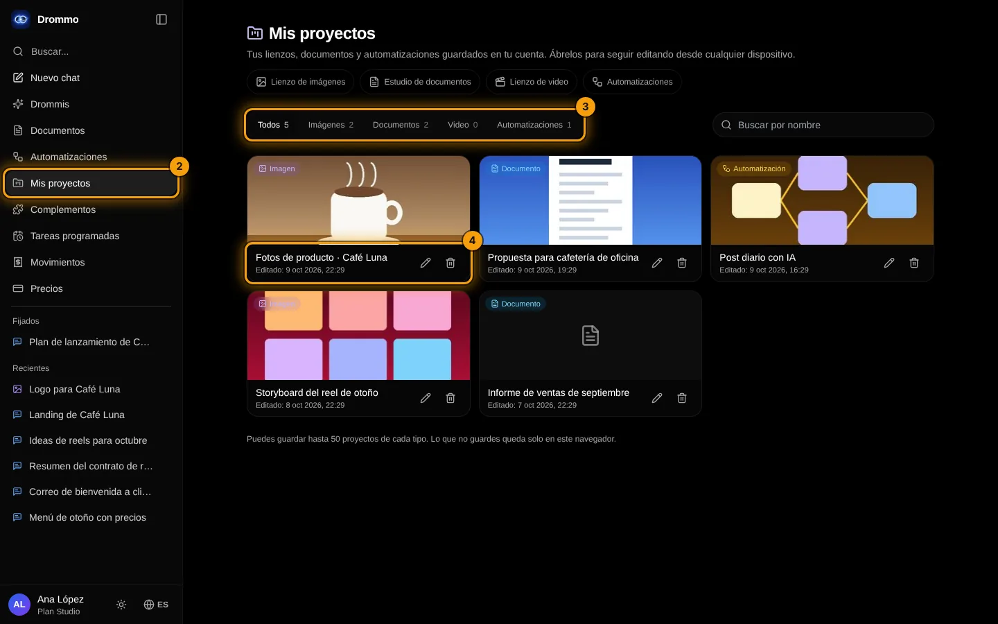 Open My projects